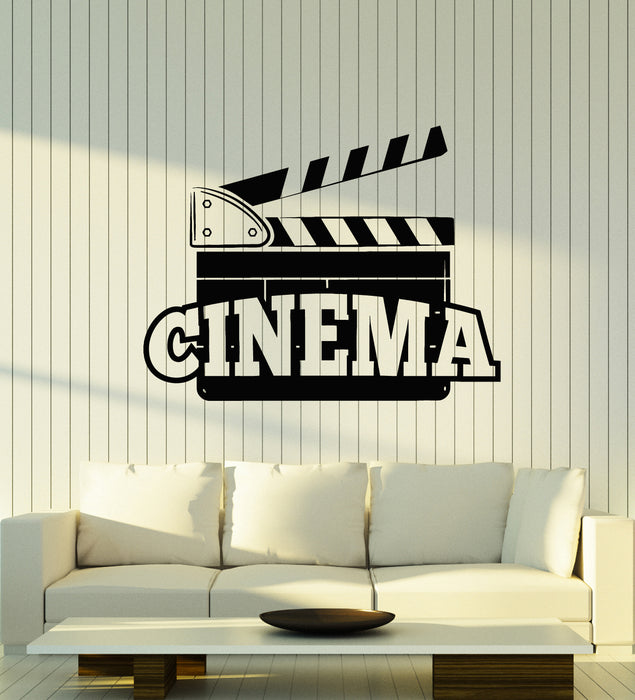 Vinyl Wall Decal Film Cinema Movie Time Filming TV Media Stickers Mural (g4818)