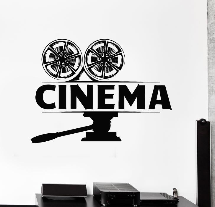 Vinyl Wall Decal Show Time Film Cinema Movie Lover TV Stickers Mural (g5272)