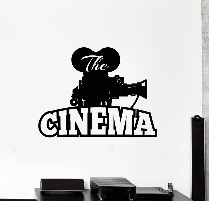 Vinyl Wall Decal Camera Film Cinema Movie Time Decoration Stickers Mural (g6305)