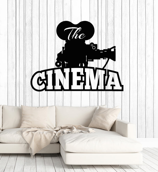 Vinyl Wall Decal Camera Film Cinema Movie Time Decoration Stickers Mural (g6305)