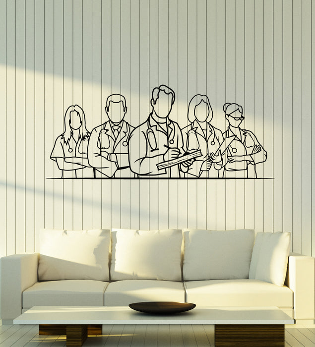 Doctor Window Decal Vinyl Wall Decal Healthy Medical Clinic Doctors Hospital Ambulance Sti ...