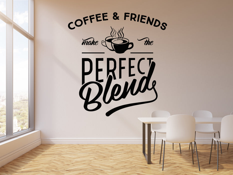 Coffee Shop Wall Stickers Coffee Cafe Window Sticker Wall Decals Art