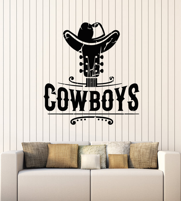 Western Window Lettering Western Decals