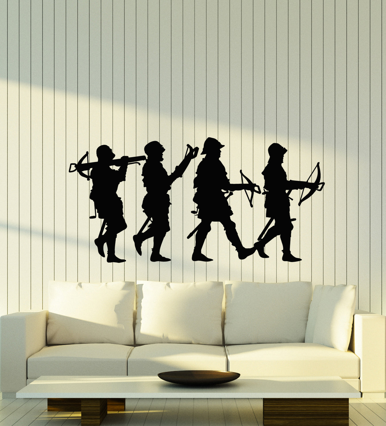 Vinyl Wall Decal Crossbow Archery Sports Archers Warriors Hunting Stic ...