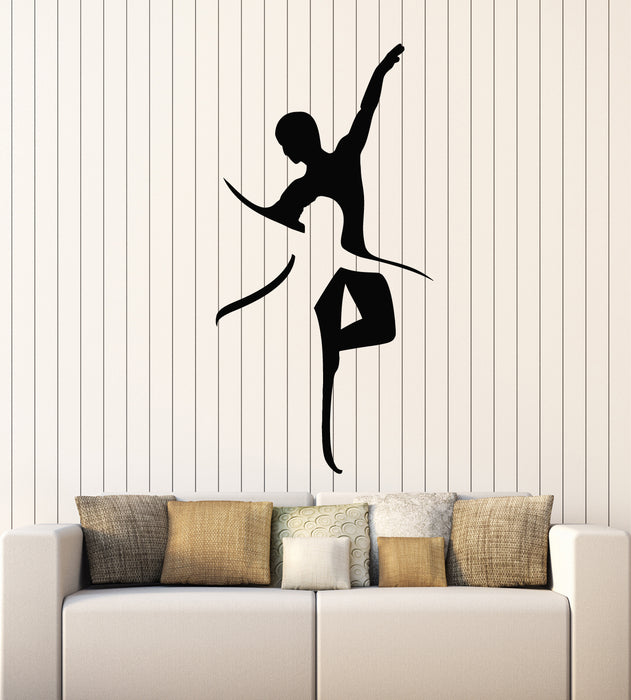 Vinyl Wall Decal Dance Couple Opera Ballet Studio Theatre Dancing Stickers Mural (g3027)