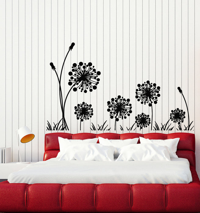Vinyl Wall Decal Flower Shop Dandelion Floral Living Room Stickers Mural (g4923)
