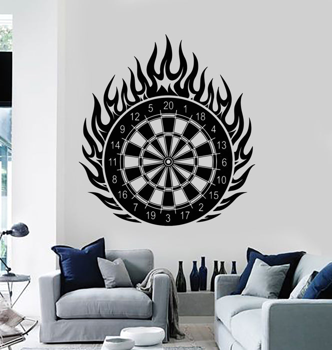 Vinyl Wall Decal Fire Darts Playroom Hobby Shooting Game Stickers Mural (g4898)