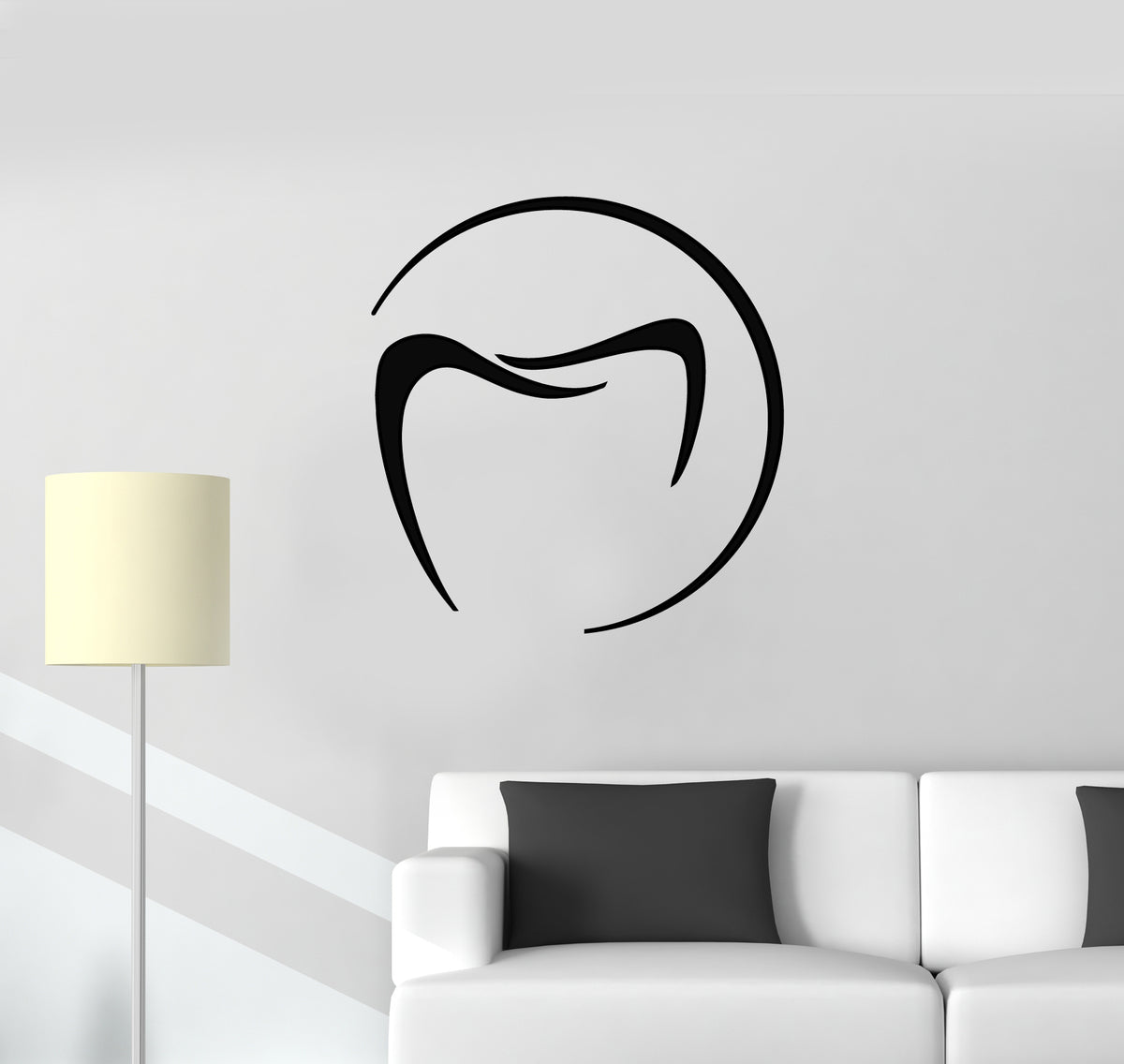 Vinyl Wall Decal Healthy Teeth Dental Office Care Clinic Stickers Mura ...