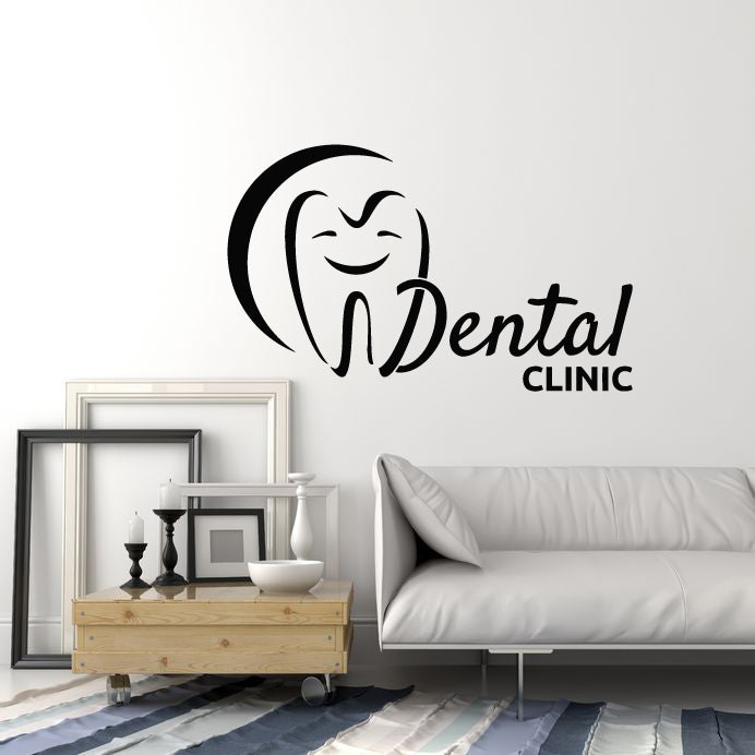 Vinyl Wall Decal Healthy Teeth Dentist Clinic Dental Care Stickers Mural (g4872)