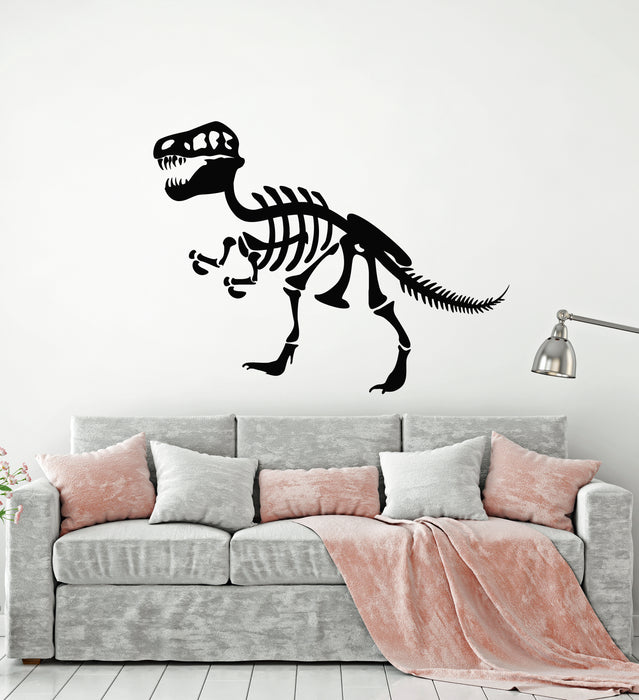 Vinyl Wall Decal Dinosaur Skull Bones Jurassic Park Kids Nursery Room Stickers Mural (g1154)