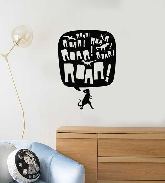 Vinyl Wall Decal Dinosaur Child Kids Room Decoration Idea Art Stickers Mural (ig5673)