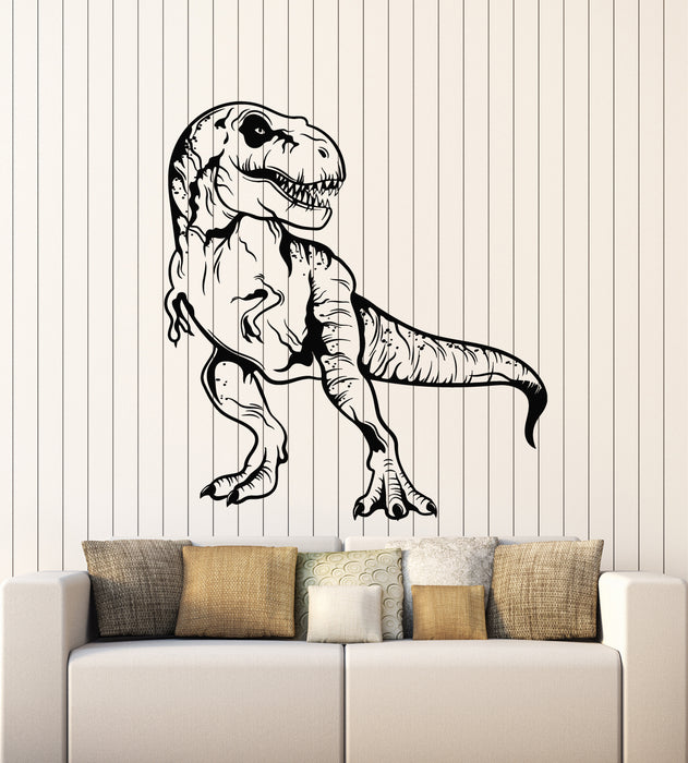 Vinyl Wall Decal Dinosaur T-Rex Jurassic Park Predatory Tyrannosaurus Stickers Mural (g7149)