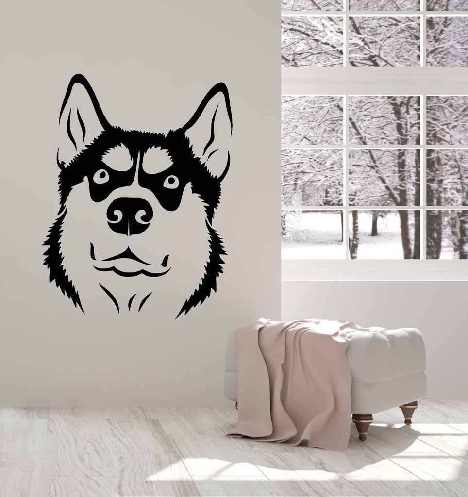 Dog wall outlet stickers