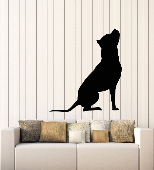 Vinyl Wall Decal Dog Puppy Animal House Pets Nursery Decor Stickers Mural (g2493)