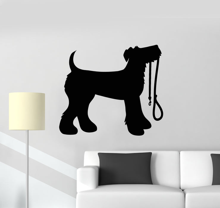 Vinyl Wall Decal Dog Pets Puppy Animal Nursery Decor Stickers Mural (g502)