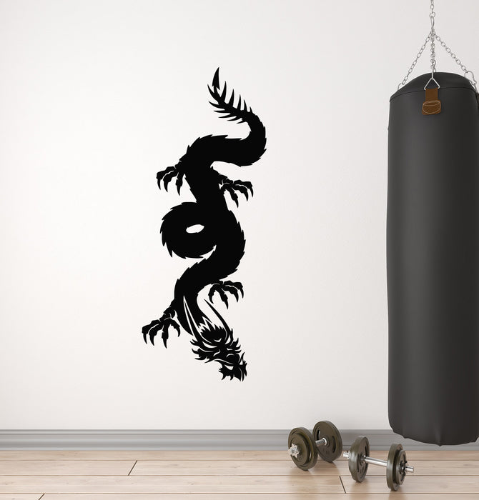 Vinyl Wall Decal Dragon Claws Horn Mythology Animal Fantasy Monster Stickers Mural (g246)