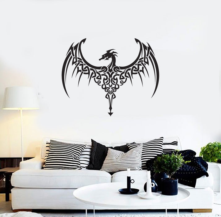 Vinyl Decal Dragon Fantasy Myth Monster Home Decor Unique Gift (g049)