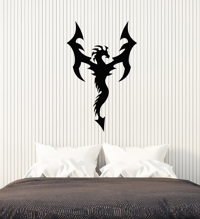 Vinyl Wall Decal Fantasy Magical Dragon Child Room Decor Stickers Mural (g4476)