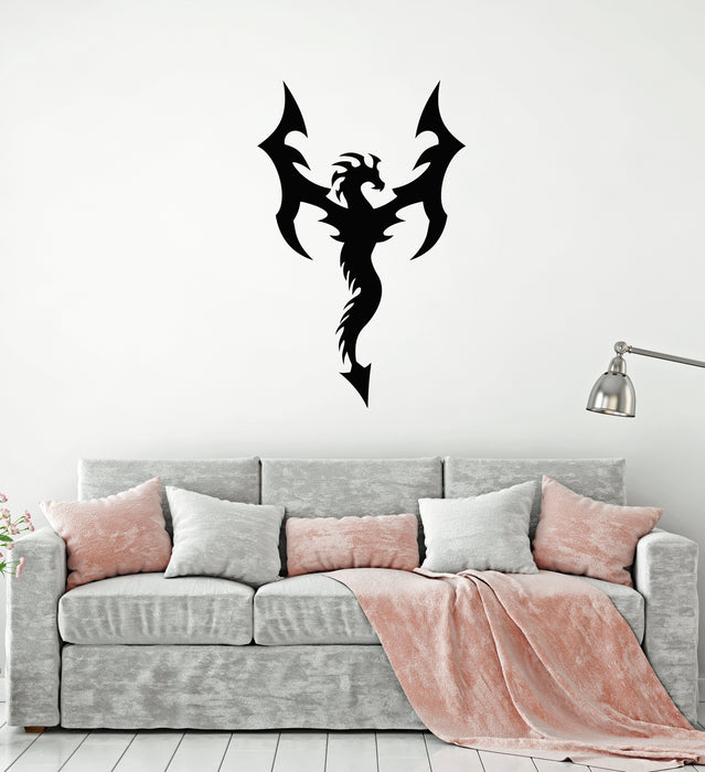 Vinyl Wall Decal Fantasy Magical Dragon Child Room Decor Stickers Mural (g4476)
