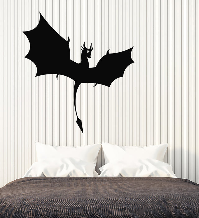Vinyl Wall Decal Flying Dragon Mythology Picture Kids Room Stickers Mural (g7594)
