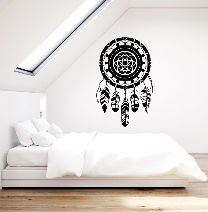 Vinyl Wall Decal Dreamcatcher Kids Bedroom Decoration Above Bed Stickers Mural (ig6053)