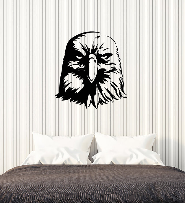 Vinyl Wall Decal Eagle Head Bird Home Room Decoration Idea Art Stickers Mural (ig5562)