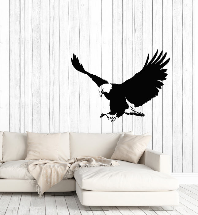 Vinyl Wall Decal Flying Eagle Tribal Bird Home Room Decor Stickers Mural (g1964)