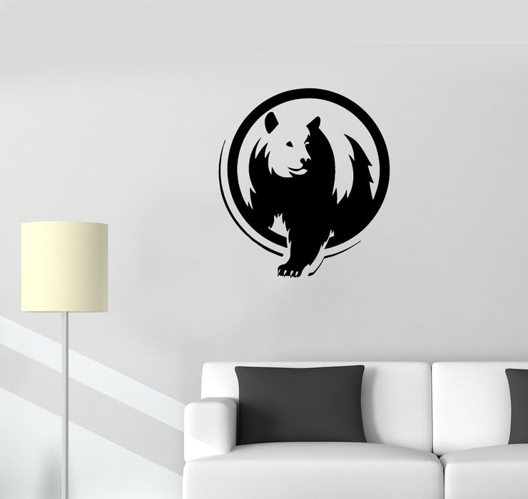 Wall Decal Animal Bear Nature Predator Vinyl Sticker (ed1035)