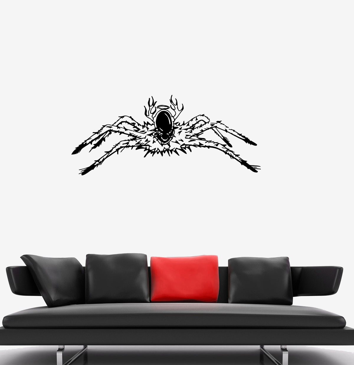 Wall Decal Spider Monster Beetle Tarantula Vinyl Sticker (ed1291 ...