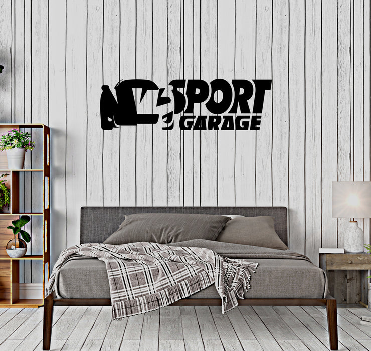 Wall Decal Custom Garage Decor Sports Car Vinyl Sticker (ed1303)