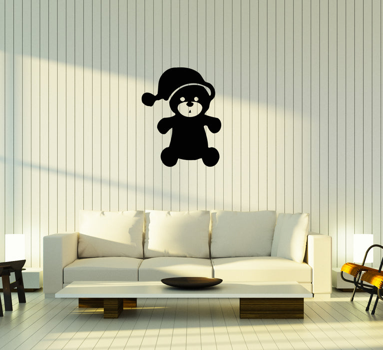 Wall Decal Bear Toy Children Room Decor Game Vinyl Sticker (ed1326)