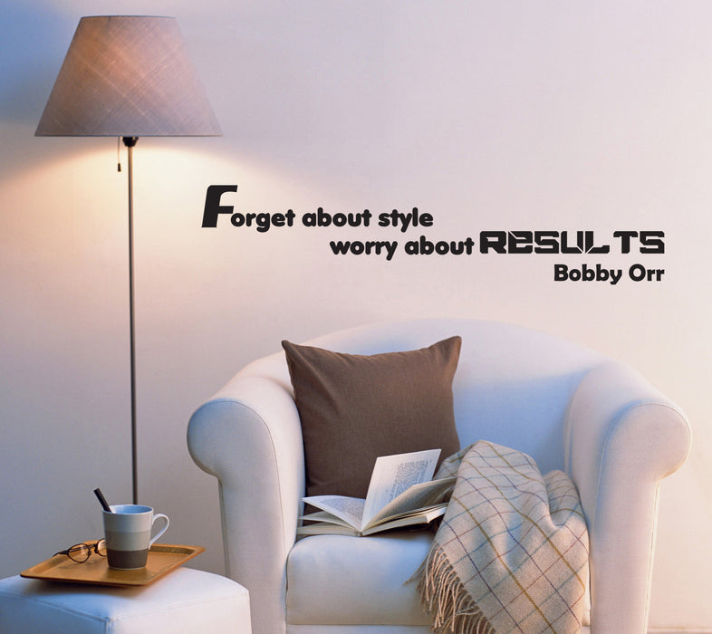 Wall Decal Famous Quote Windows Inspirational Mirror Vinyl Sticker (ed1374) (22.5 in X 5 in)