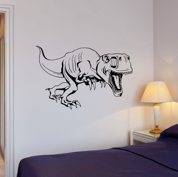 Wall Decal Dinosaur T-Rex Tyrannosaurus Monster Lizard Vinyl Sticker (ed1404)