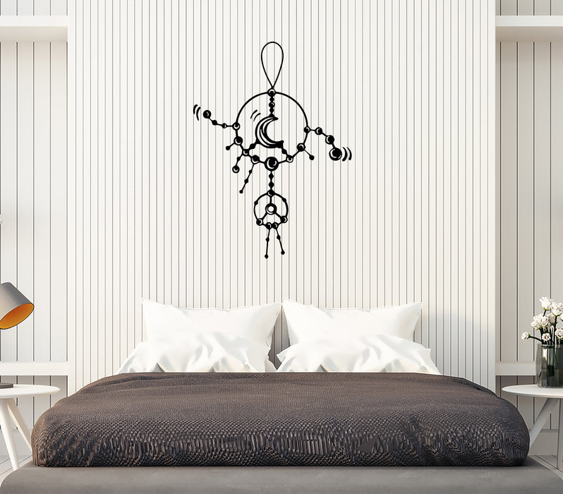 Wall Decal Dreamcatcher Moon Patterns Bedroom Ward Vinyl Sticker (ed1441)