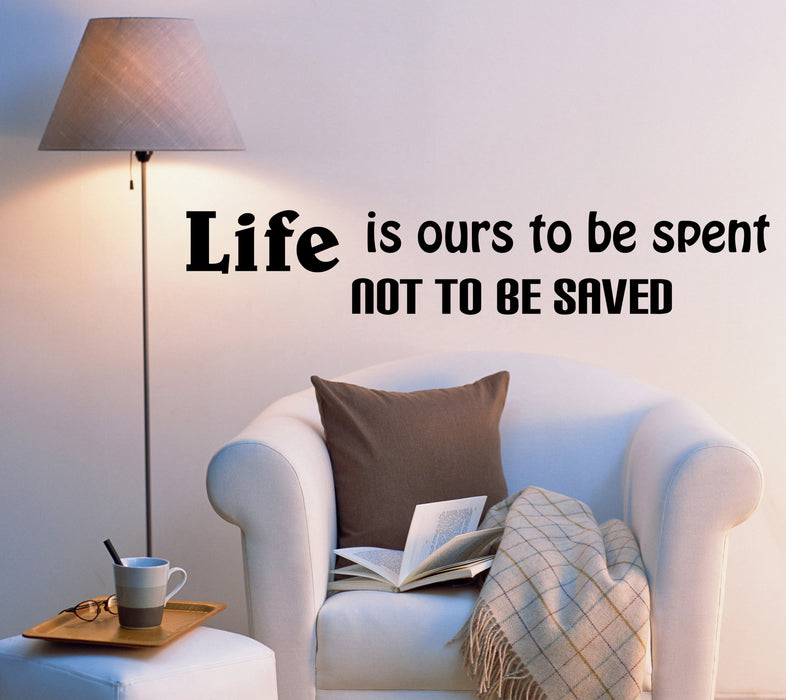Wall Decal Mirror Quote Help of Succeed Office Vinyl Sticker (ed1570) (22.5 in X 4 in)