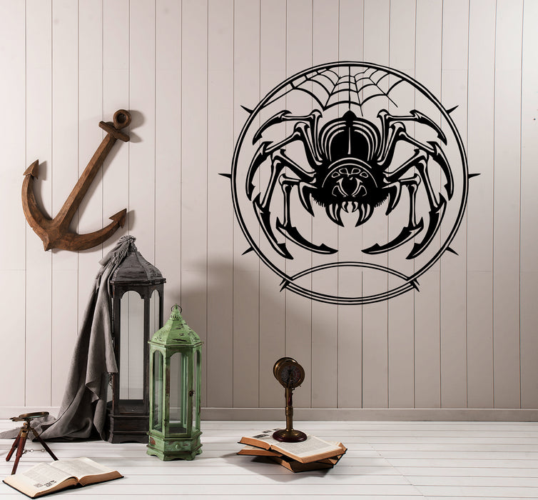 Wall Decal Spider Web Animal Insect Arachne Vinyl Sticker (ed1645)