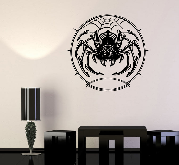Wall Decal Spider Web Animal Insect Arachne Vinyl Sticker (ed1645)