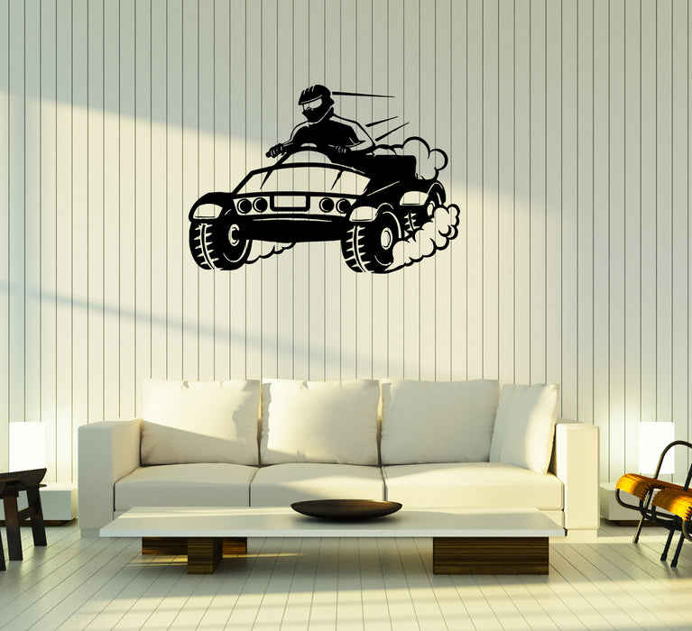 Wall Decal ATV Motorcycle Sport Extreme Race Vinyl Sticker (ed1820)