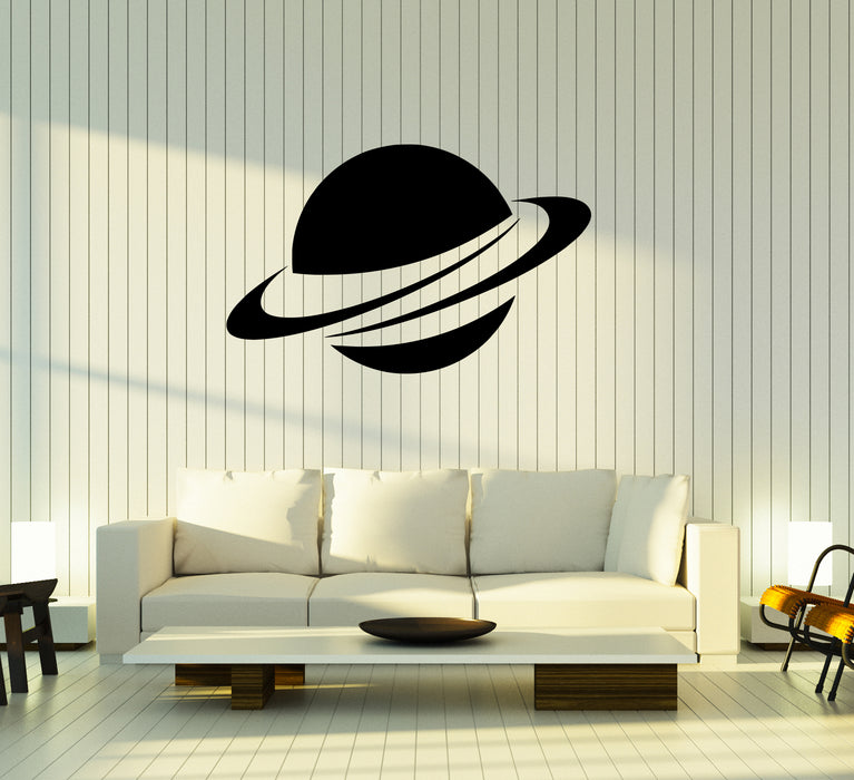 Wall Decal Planet Solar System Space Decor Vinyl Sticker (ed1832)