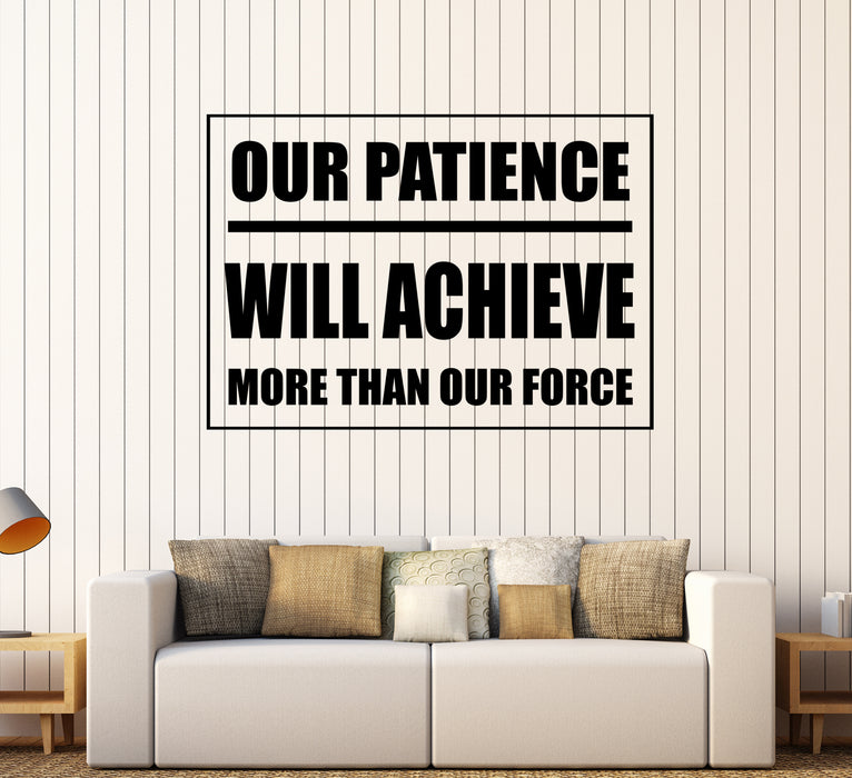 Wall Decal Quotes Words Inspiring Lettering Motivation Vinyl Sticker (ed1903)