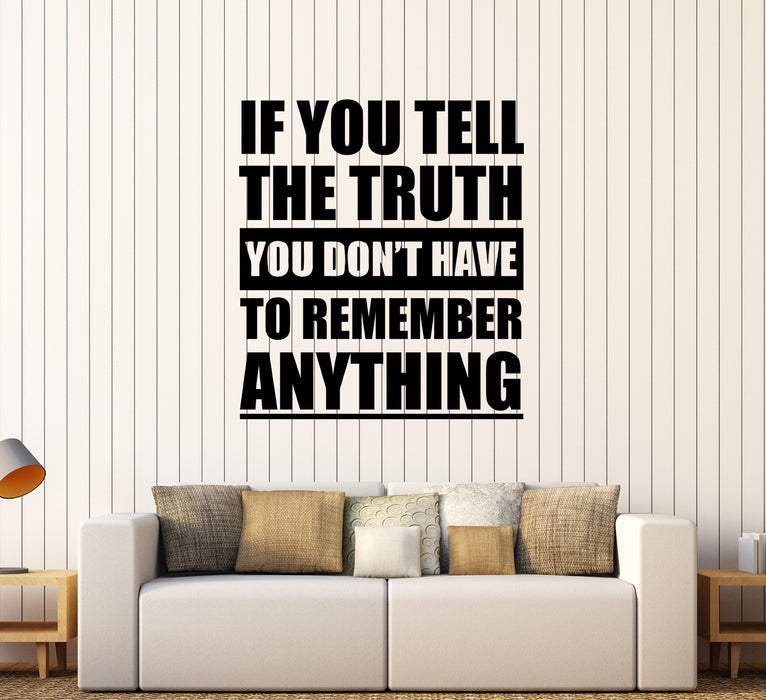 Wall Decal Famous Quote Words of Wisdom Motivational Lettering Vinyl Sticker (ed1919)