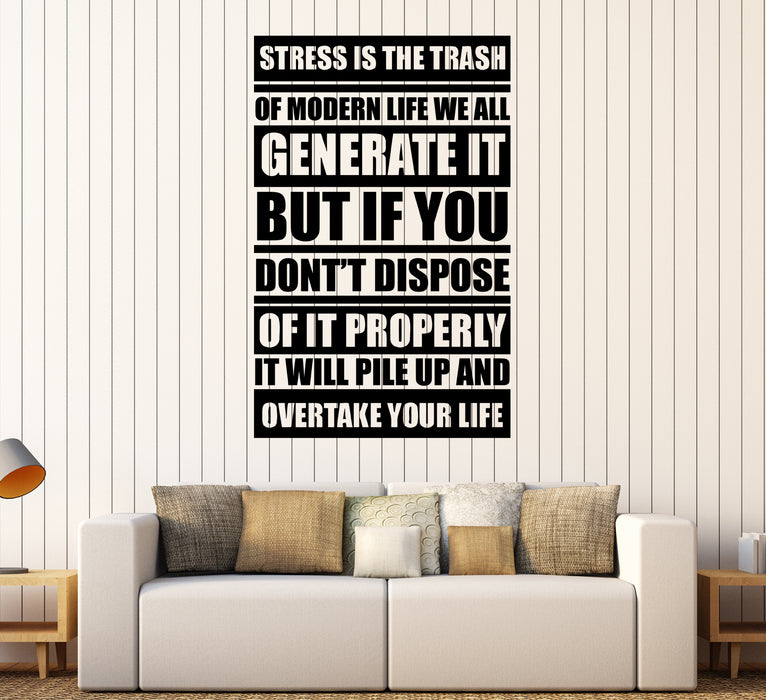 Wall Decal Motivational Inspirational Words of Wisdom Office Success Vinyl Sticker (ed1920)