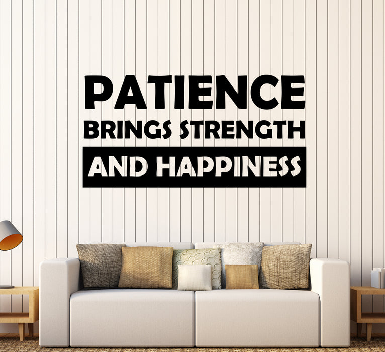 Wall Decal Words of Wisdom Motivational Positive Sign Vinyl Sticker (ed1953)