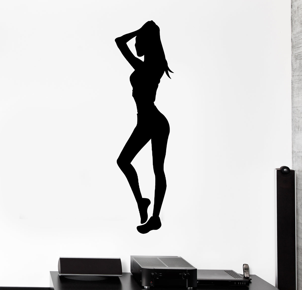 Vinyl Wall Decal Silhouette Hot Sexy Woman Adult Stickers Unique Gift —  Wallstickers4you