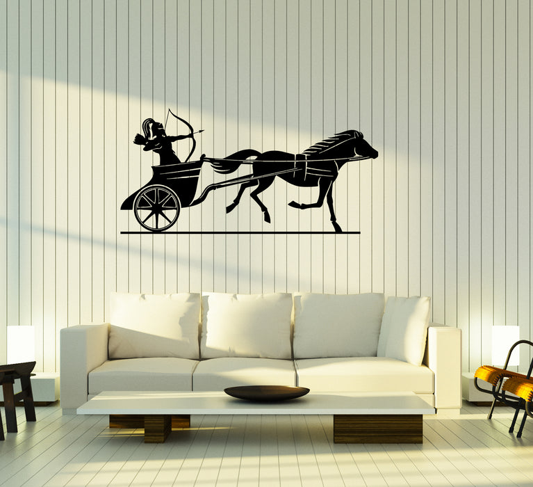 Wall Decal Cavalry Shooter Ancient Warriors Army Vinyl Sticker (ed2032)