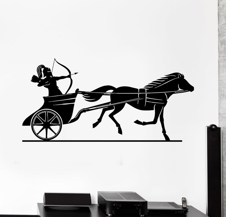 Wall Decal Cavalry Shooter Ancient Warriors Army Vinyl Sticker (ed2032)
