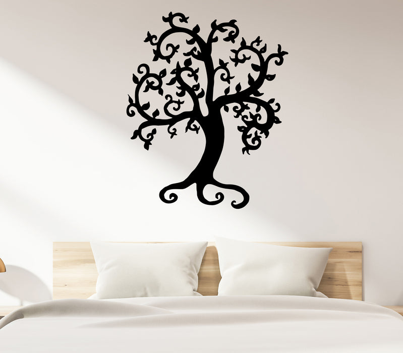 Wall Decal Tree Branches Nature Roots Garden Vinyl Sticker (ed2048)