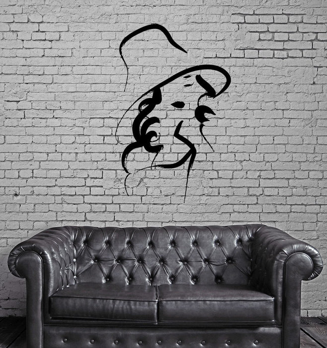 Wall Decal Fashion Barber Girl Hairstyles Beauty Salon Vinyl Stickers Unique Gift (ed446)