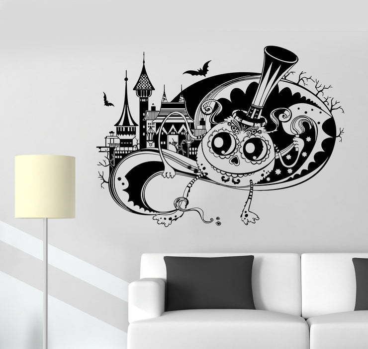 Wall Vinyl Sticker Decal Tale Fantasy Funny Monster Halloween Castle Unique Gift (ed469)