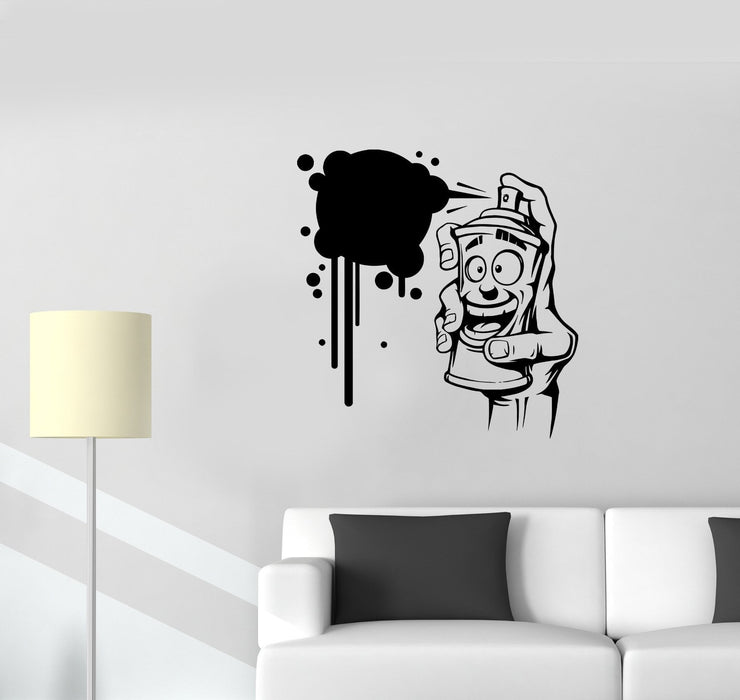 Wall Vinyl Sticker Street Art Decor Balloon Painting Building Arts Decal Unique Gift (ed536)